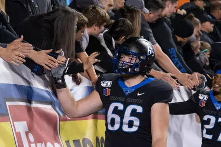 Boise State football vs Air Force, Albertsons Stadium, photo Patrick Sweeney