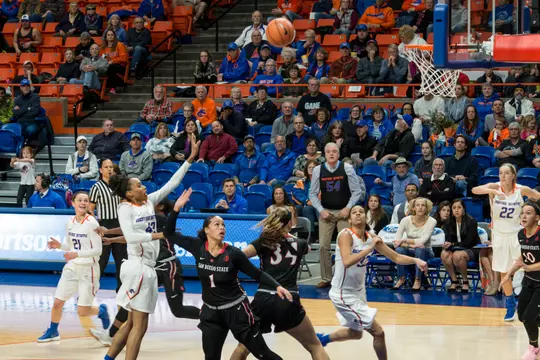 Boise State Women's Basketball vs San Diego, Allison Corona photo