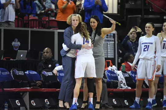 13 MAR 2019: The 2019 Mountain West Men's and Women's Basketball Championship held at the Thomas and Mack Center in Las Vegas, NV. Justin Tafoya/NCAA Photos