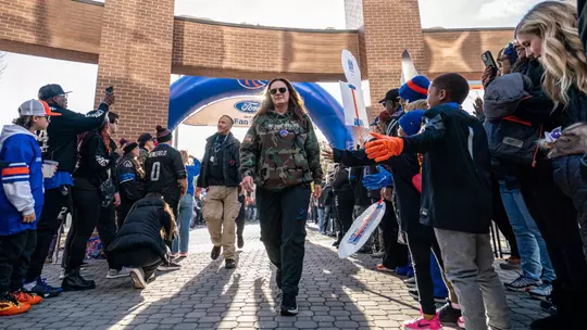 Boise State Football 2024 Game 9 vs UNR at Albertsons Stadium. Charlotte Siegel. Photo by Kenna Harbison