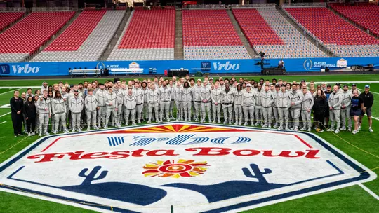 Boise State Football 2024 Fiesta Bowl Week Stadium Tour . Photo by Kenna Harbison