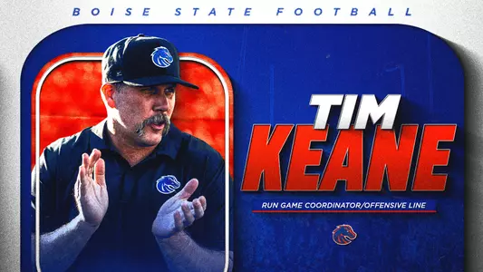 Tim Keane run game coordinator/offensive line