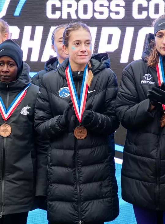 Kaiya Robertson after earning all-region honors in 2024
