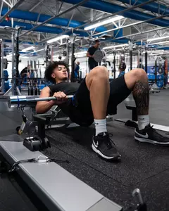 Javan Buchanan weight room