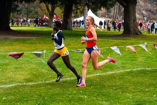 Emily Jobes at NCAA Regionals.