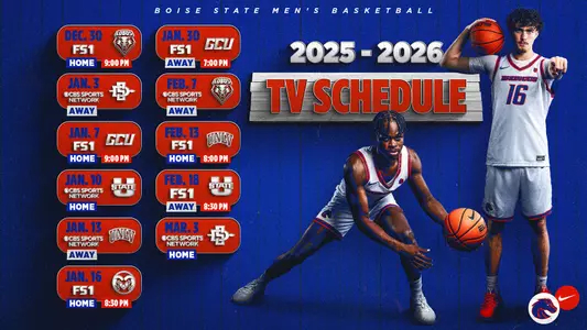 Conference TV Schedule Graphic