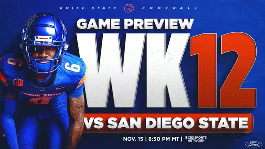 Week 12 San Diego State Gameday Graphic