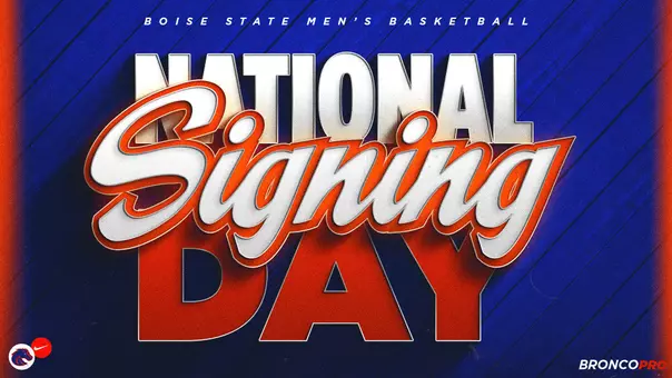 2025 Boise State Men's Basketball National Signing Day Web Slider