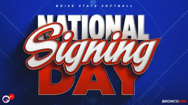 2025 Softball Signing Day Graphic