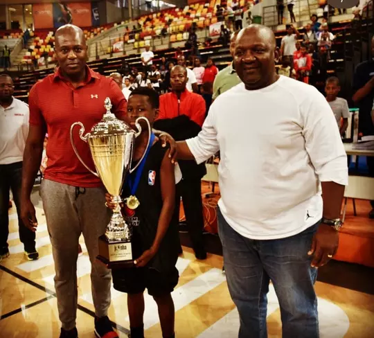 AG Neto Jr. NBA Africa Champion
