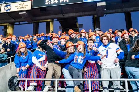 Bronco Nation vs. Colorado State. Photo courtesy of Boise State Athletics.