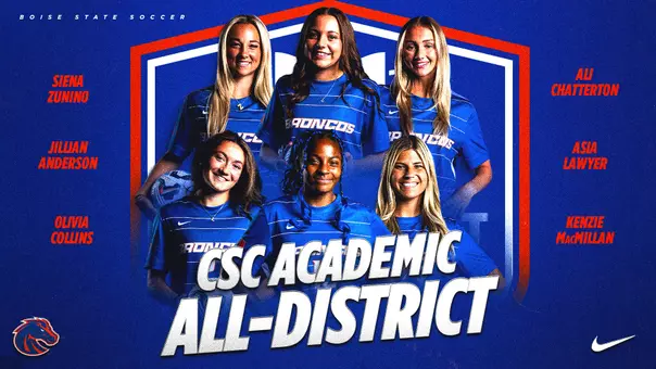 CSC Academic All-District Team Graphic