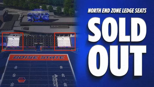North End Zone Ledge Seats Sold Out