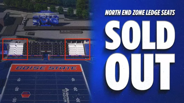 North End Zone Ledge Seats Sold Out