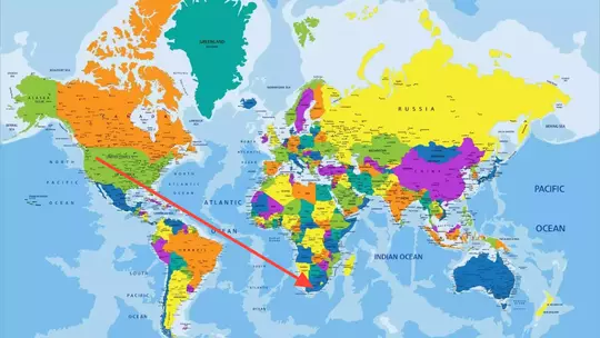 World Map - B1 Feature AG Neto