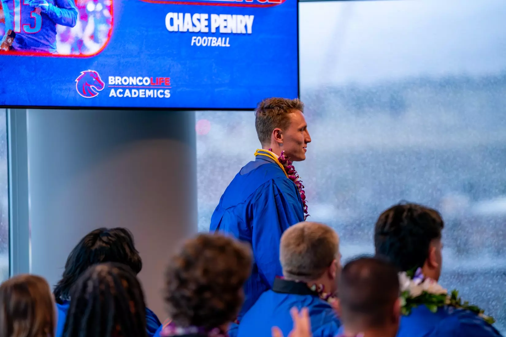 Boise State Athletics 2025 Student-Athlete Winter Graduation. Photo by Kenna Harbison