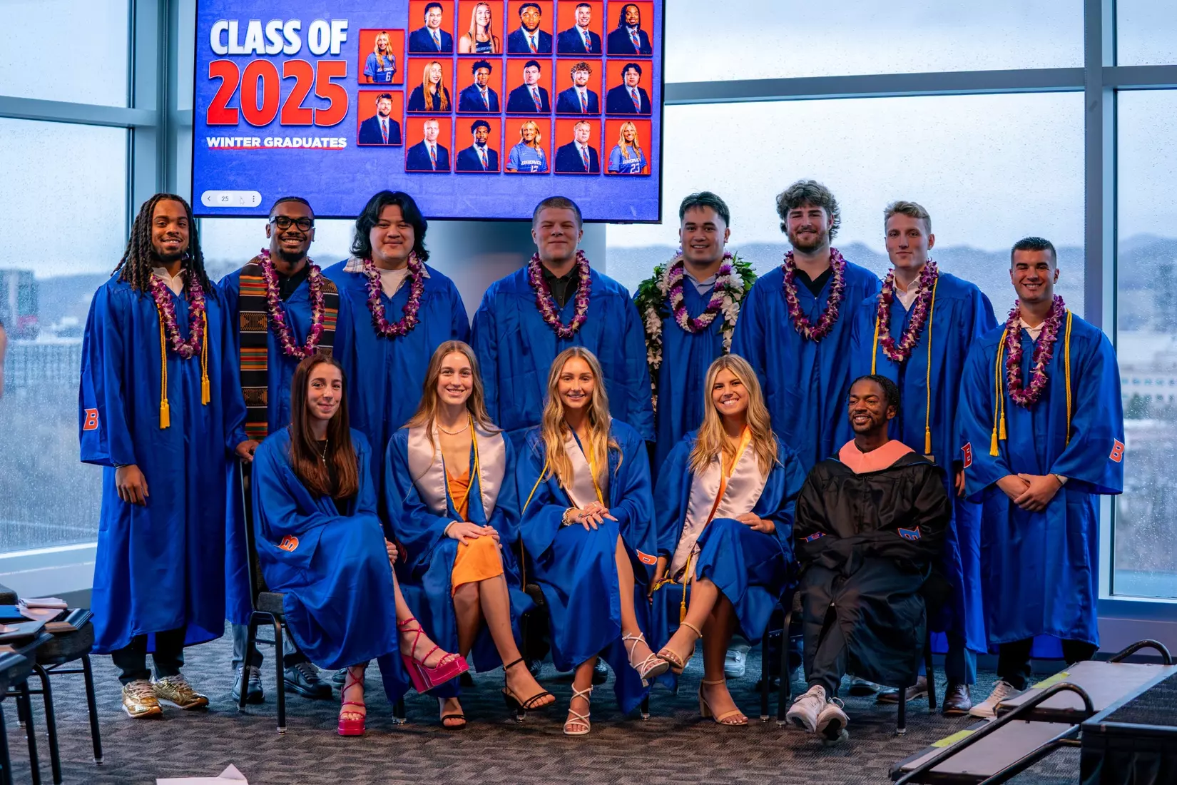Boise State Athletics 2025 Student-Athlete Winter Graduation. Photo by Kenna Harbison