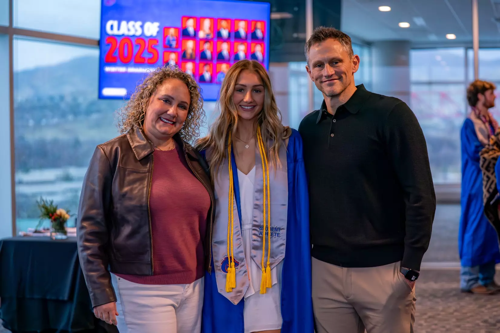 Boise State Athletics 2025 Student-Athlete Winter Graduation. Photo by Kenna Harbison