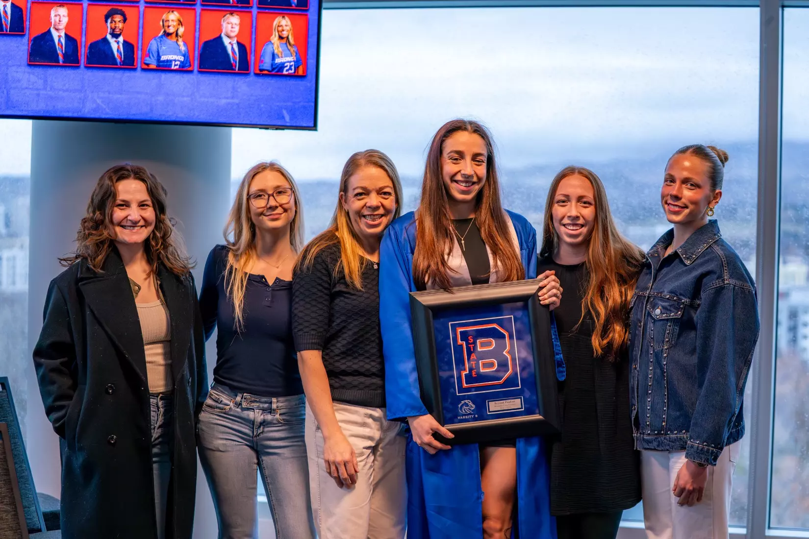 Boise State Athletics 2025 Student-Athlete Winter Graduation. Photo by Kenna Harbison