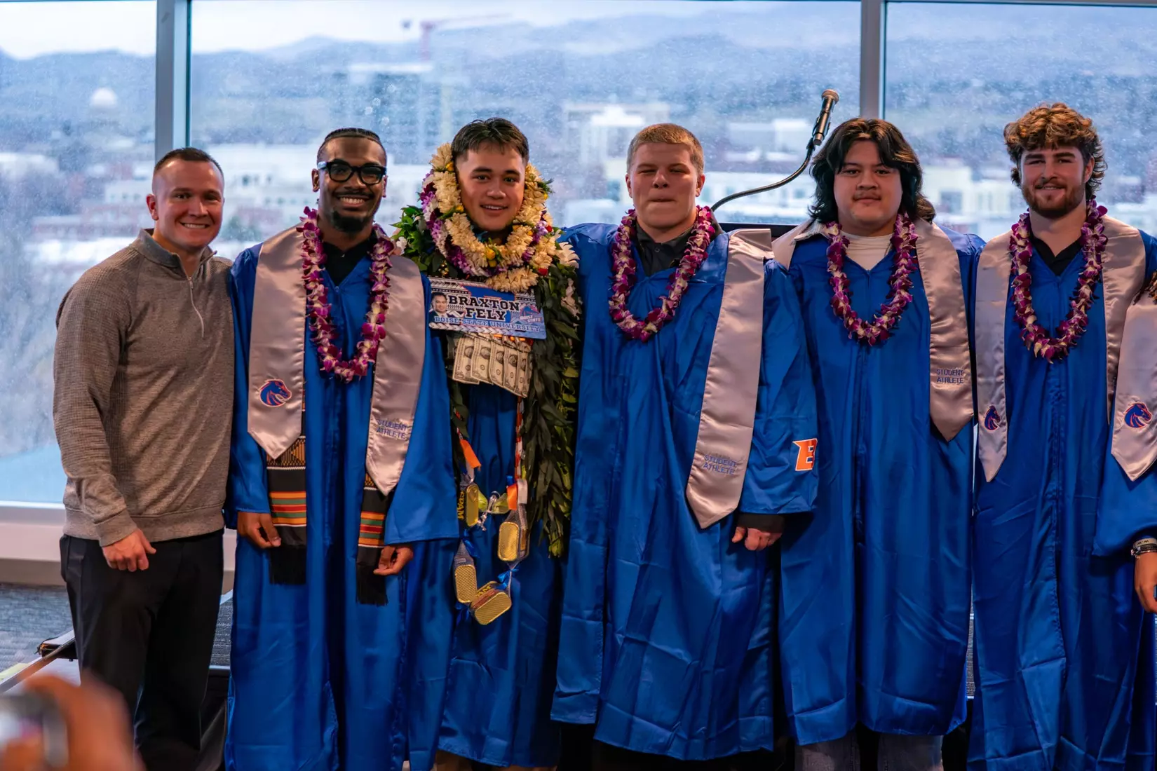 Boise State Athletics 2025 Student-Athlete Winter Graduation. Photo by Kenna Harbison
