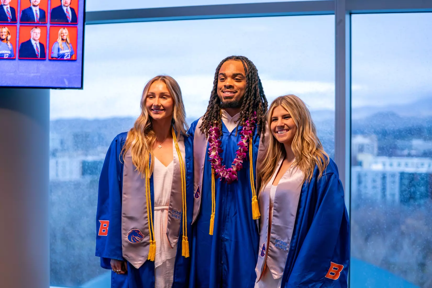 Boise State Athletics 2025 Student-Athlete Winter Graduation. Photo by Kenna Harbison