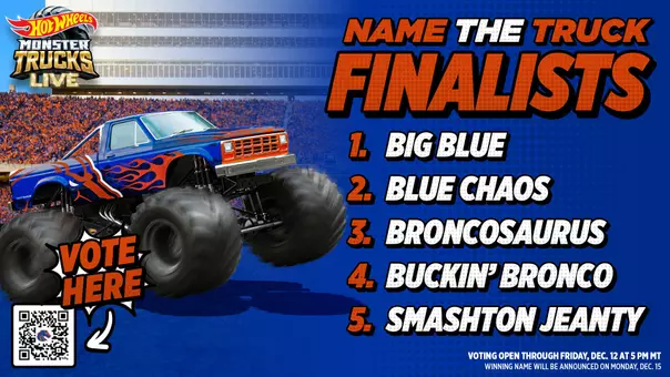 Vote - Name the Boise State Monster Truck