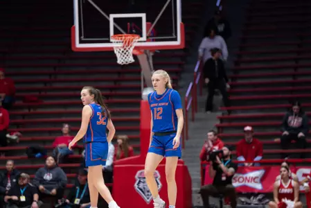 Mary Kay Naro and Natalie Pasco at New Mexico