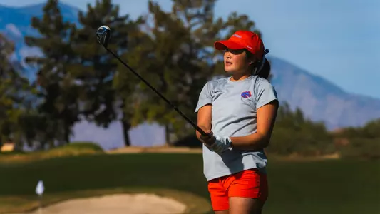 Teal Matsueda practice before Mountain Classic Match Play