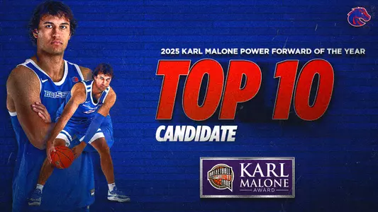 Tyson Degenhart named to 2025 Karl Malone Power Forward of the Year Midseason Watch List