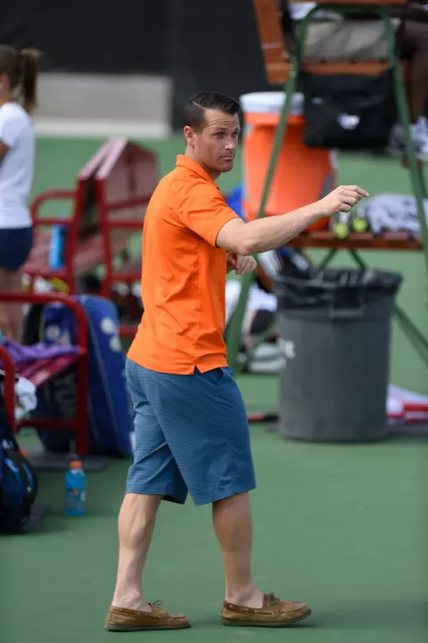 22 APR 2015: The 2015 Mountain West Women's Tennis Championship takes place at the McKinnon Family Tennis Stadium in Albuquerque, NM. Justin Tafoya/NCAA Photos