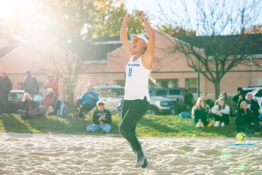 Boise State Beach Volleyball 2024 at Boise State Beach Volleyball Complex. Photo by Kenna Harbison