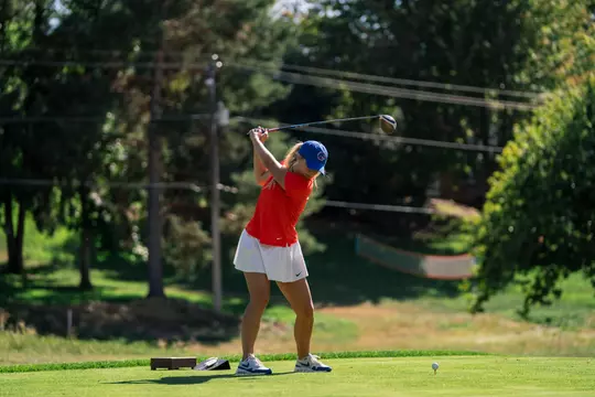 Boise State Golf 2024 Practice at Crane Creek Golf Course. Emily Cadwell. Photo by  Kenna Harbison