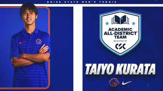 Taiyo Kurata has been named to the College Sports Communicators' Academic All-District Team.