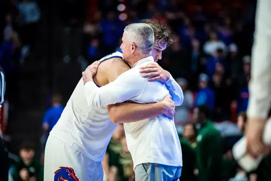 Boise State Men's Basketball 2025 vs Colorado State at Extra Mile Arena. Photo by Kenna Harbison
