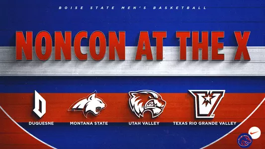 Men's basketball 2025-26 nonconference home schedule graphic