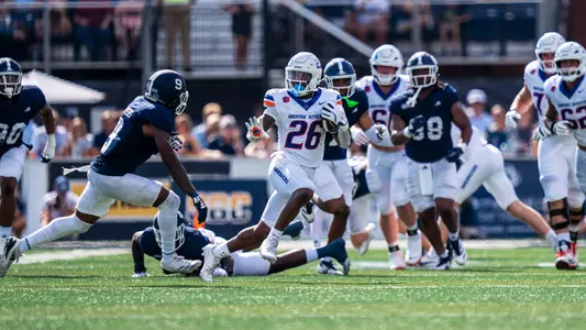 Sire Gaines running the ball at Georgia Southern