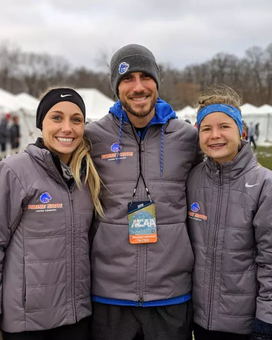 Tyler Smith with Allie Ostrander and Alexis Fuller