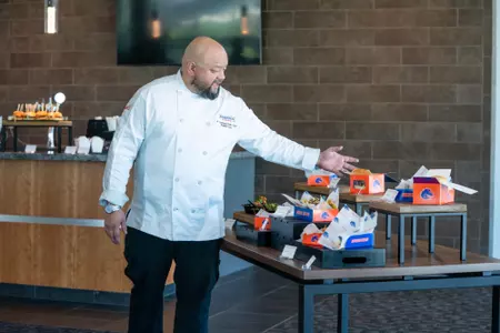 Boise State Football 2025 Concessions New Menu Tasting. Photo by Kenna Harbison