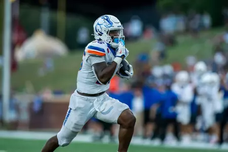 Sire Gaines running the ball at Georgia Southern