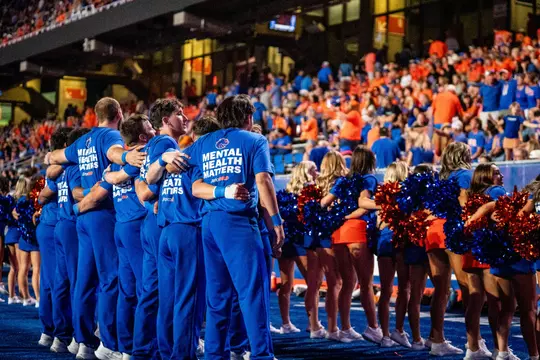 Boise State Football 2025 Game 2 vs EWU at Albertsons Stadium. Photo by Abby Bibikov