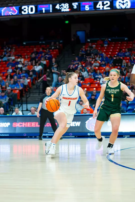 Womens Basketball Vs. Colorado State, by Matt Cerio Mya Hansen (1)