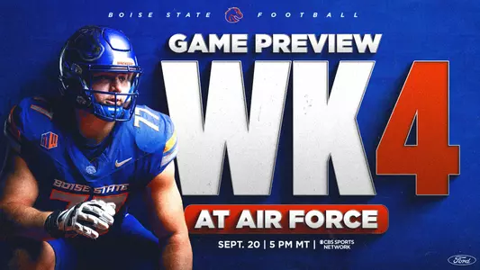 Week 4 Game Preview at Air Force