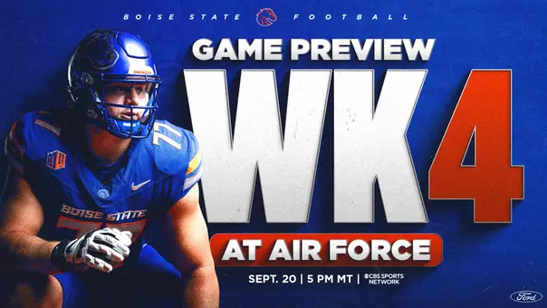 Week 4 Game Preview at Air Force