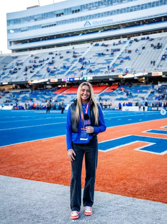 Blake Pascal at Albertsons Stadium Feature