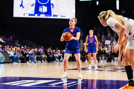 Dani Bayes at the free throw line