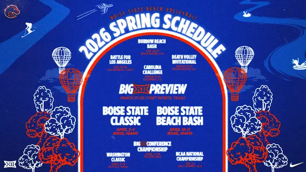 Beach Volleyball 2026 Schedule