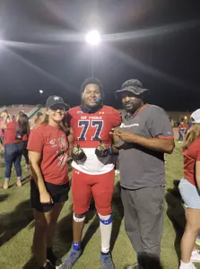 Tyler Ethridge and family at CSU Pueblo