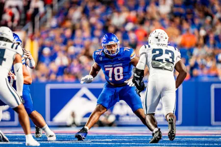 Boise State Football 2026 Game 5 vs Utah State at Albertsons Stadium. Photo by Kenna Harbison