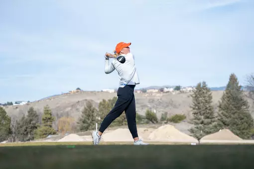 Macee Greenwood drive at February practice