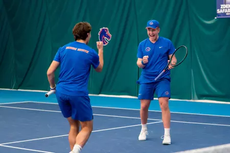 Filip Soderqvist and Stewart Aronson celebrating.